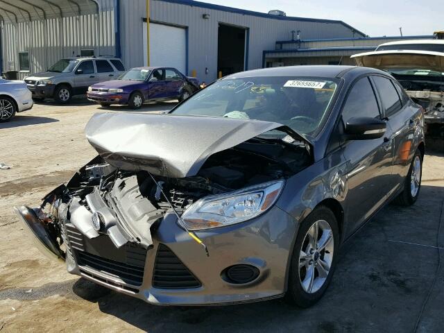 1FADP3F27DL285751 - 2013 FORD FOCUS GRAY photo 2