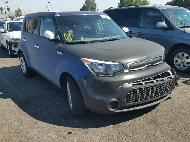 KNDJN2A2XF7118395 - 2015 KIA SOUL TWO TONE photo 1