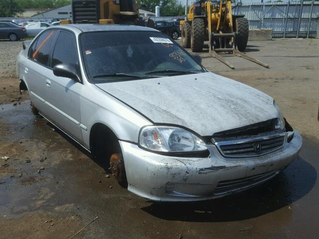 2HGEJ6618YH570438 - 2000 HONDA CIVIC BASE 银色 照片 1