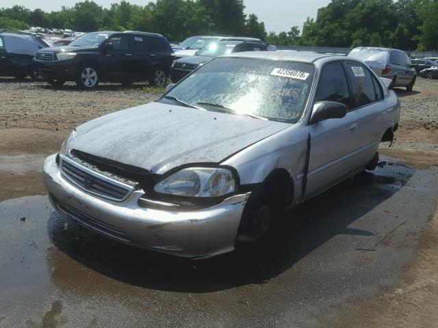 2HGEJ6618YH570438 - 2000 HONDA CIVIC BASE 银色 照片 2