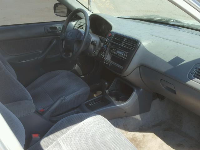 2HGEJ6618YH570438 - 2000 HONDA CIVIC BASE 银色 照片 5