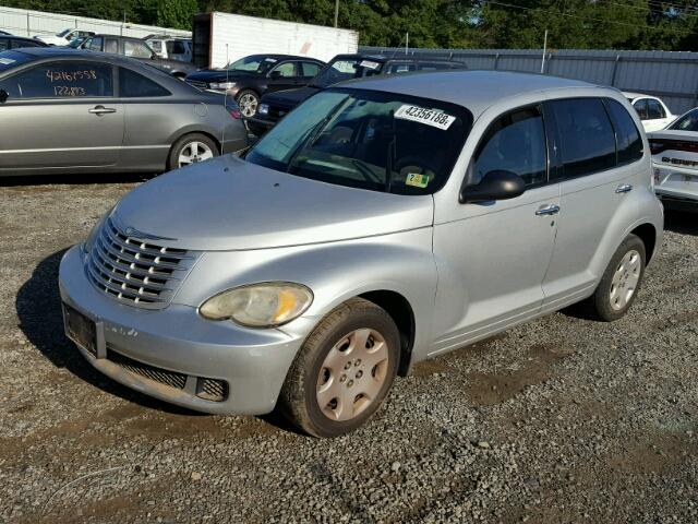 3A4FY48B87T508949 - 2007 CHRYSLER PT CRUISER SILVER photo 2