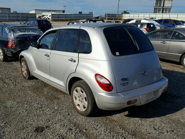 3A4FY48B87T508949 - 2007 CHRYSLER PT CRUISER SILVER photo 3