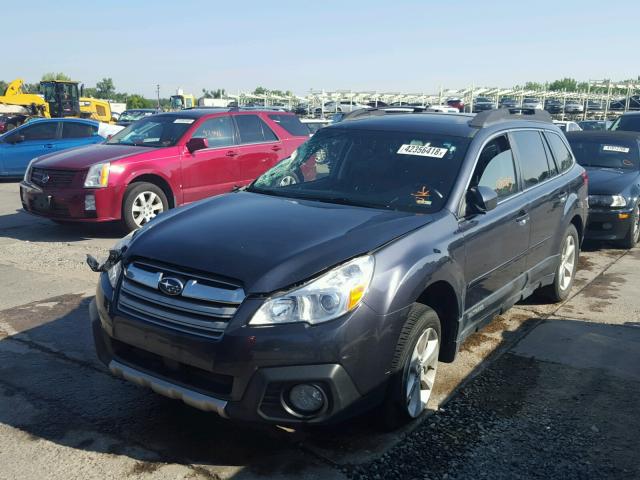 4S4BRDPC7D2237550 - 2013 SUBARU OUTBACK 3. BLACK photo 2