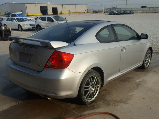 JTKDE177870154602 - 2007 TOYOTA SCION TC 银色 照片 4