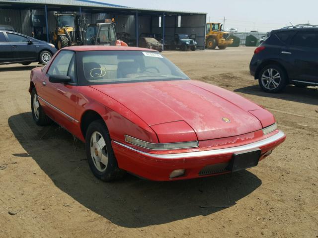 1G4EC13C0LB900653 - 1990 BUICK REATTA RED photo 1