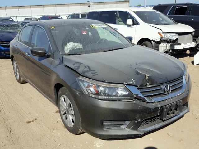 1HGCR2F33DA207225 - 2013 HONDA ACCORD LX GREEN photo 1