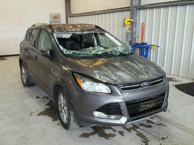 1FMCU0JX7EUC46746 - 2014 FORD ESCAPE TIT CHARCOAL photo 1