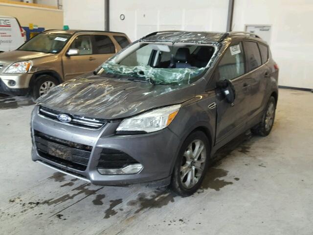 1FMCU0JX7EUC46746 - 2014 FORD ESCAPE TIT CHARCOAL photo 2