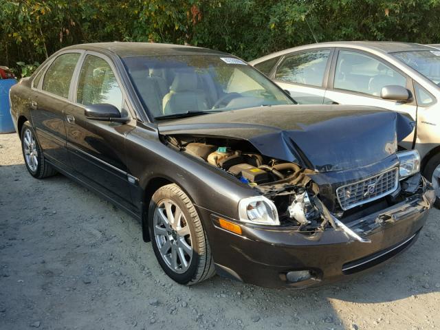 YV1TS592X51406145 - 2005 VOLVO S80 2.5T BLACK photo 1