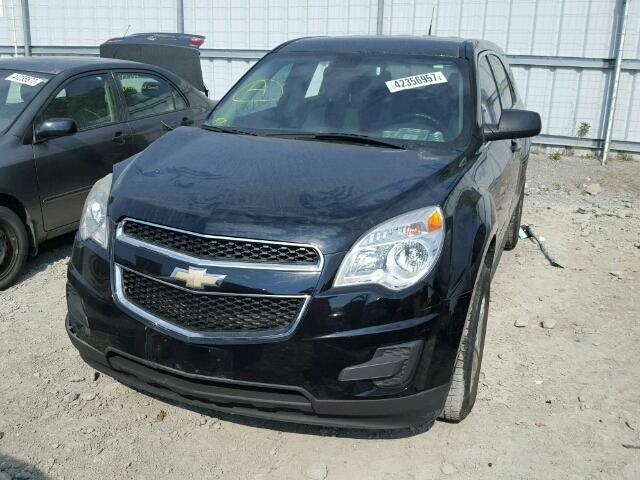 2CNALBEC7B6225564 - 2011 CHEVROLET EQUINOX LS BLACK photo 2