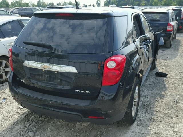 2CNALBEC7B6225564 - 2011 CHEVROLET EQUINOX LS BLACK photo 4