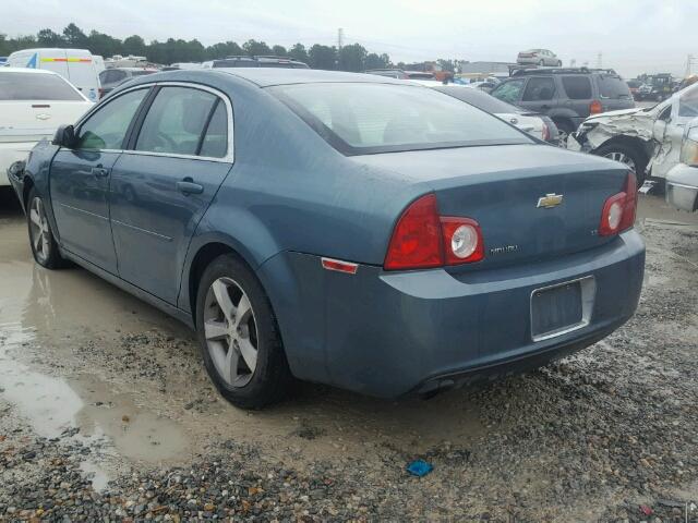 1G1ZG57B69F112344 - 2009 CHEVROLET MALIBU LS GREEN photo 3