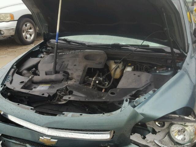 1G1ZG57B69F112344 - 2009 CHEVROLET MALIBU LS GREEN photo 7