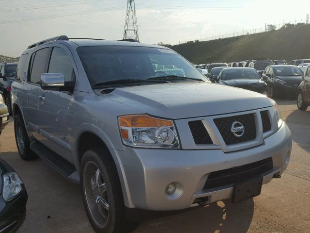 5N1AA08C98N613843 - 2008 NISSAN ARMADA SE GRAY photo 1