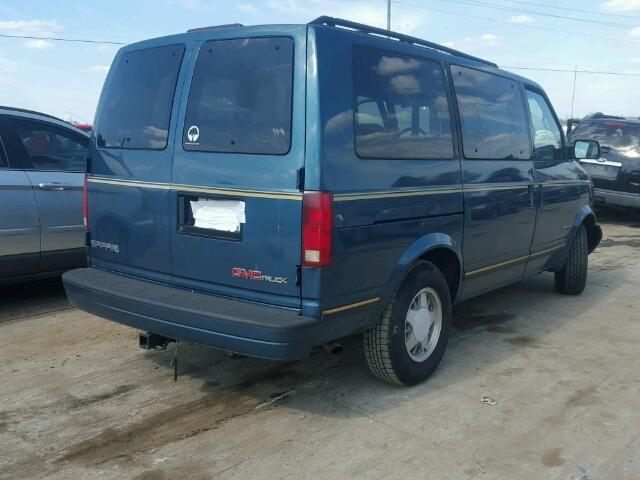 1GKDM19W0SB531763 - 1995 GMC SAFARI BLUE photo 4