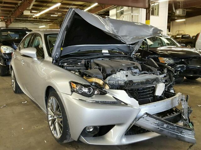 JTHCF1D24F5018377 - 2015 LEXUS IS 250 SILVER photo 1