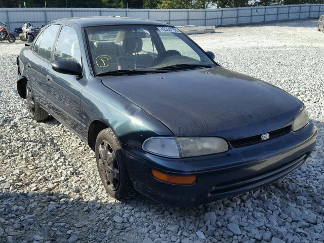 1Y1SK5263VZ402353 - 1997 GEO PRIZM BASE მწვანე ფოტო 1