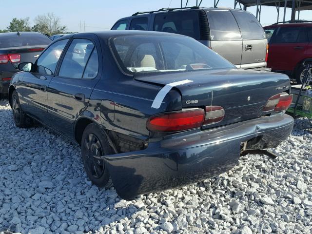 1Y1SK5263VZ402353 - 1997 GEO PRIZM BASE მწვანე ფოტო 3