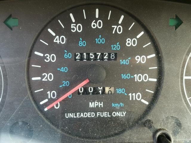 1Y1SK5263VZ402353 - 1997 GEO PRIZM BASE მწვანე ფოტო 8