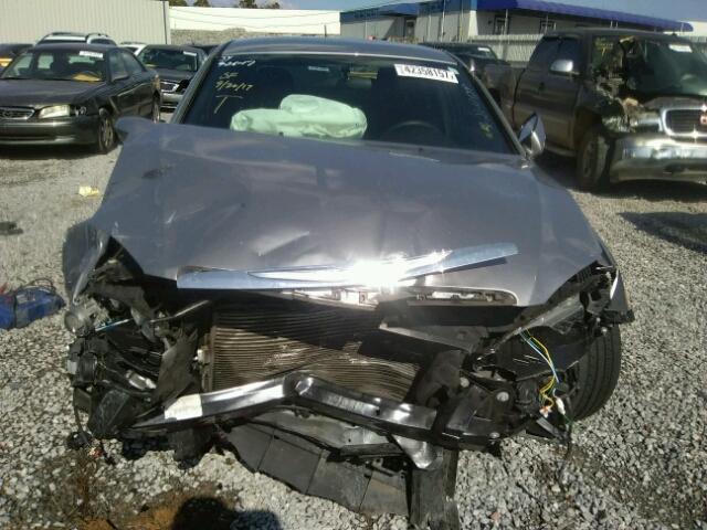 1C3CCBBG2DN716745 - 2013 CHRYSLER 200 GRAY photo 9