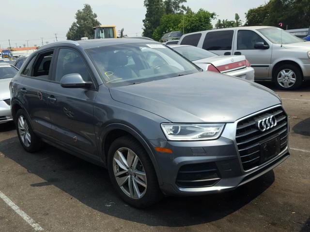 WA1BCCFS2HR011724 - 2017 AUDI Q3 PREMIUM GRAY photo 1