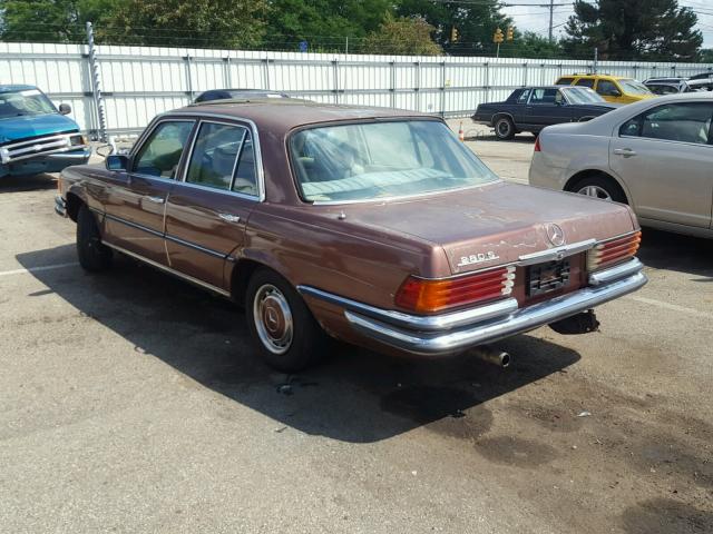 11602012093365 - 1978 MERCEDES-BENZ 280 BROWN photo 3