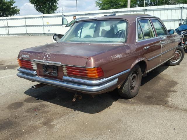 11602012093365 - 1978 MERCEDES-BENZ 280 BROWN photo 4