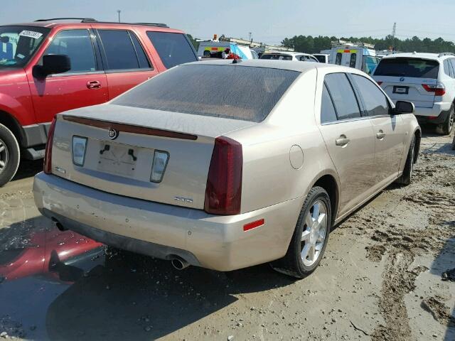 1G6DC67AX50216281 - 2005 CADILLAC STS GOLD photo 4