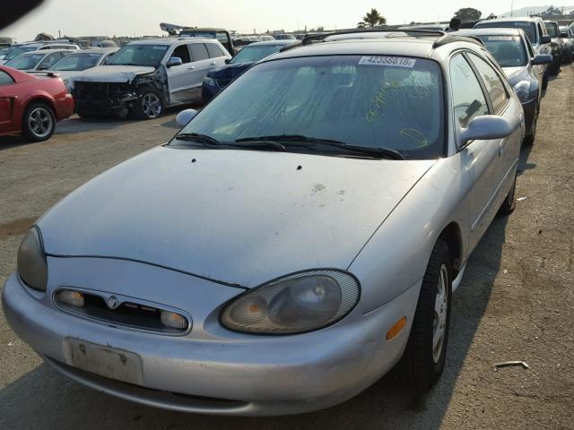 1MELM55U2VA605678 - 1997 MERCURY SABLE GS SILVER photo 2