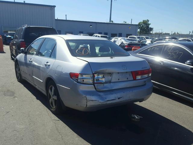 1HGCM56613A024236 - 2003 HONDA ACCORD EX SILVER photo 3