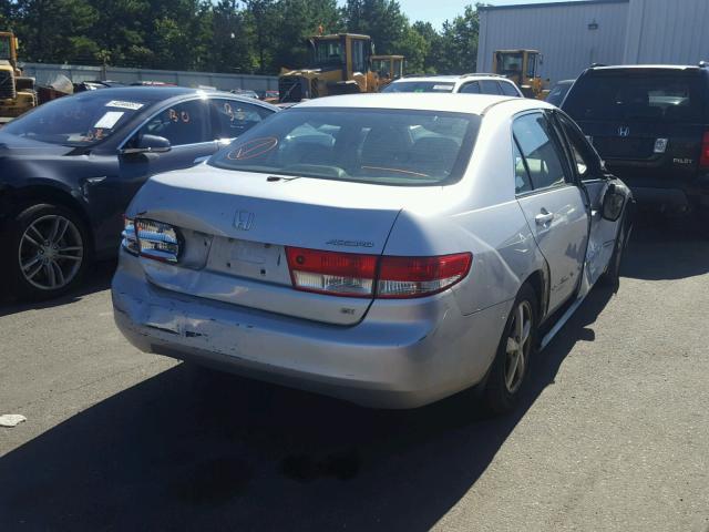 1HGCM56613A024236 - 2003 HONDA ACCORD EX SILVER photo 4