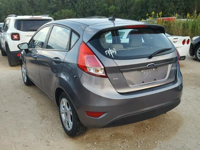 3FADP4EJ4EM103583 - 2014 FORD FIESTA GRAY photo 3