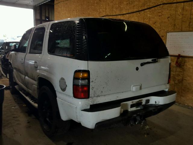 1GKEK63U34J279613 - 2004 GMC YUKON DENA WHITE photo 3