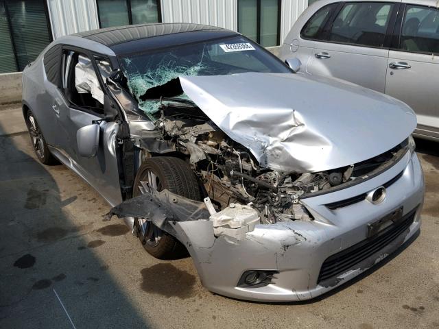 JTKJF5C71C3040706 - 2012 TOYOTA SCION TC 银色 照片 1