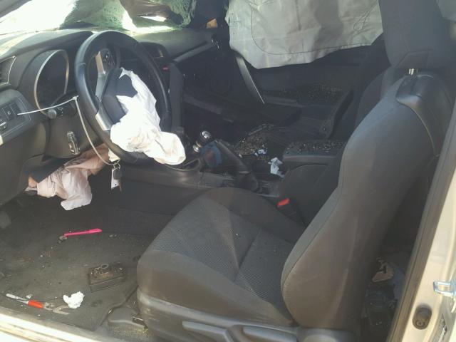 JTKJF5C71C3040706 - 2012 TOYOTA SCION TC 银色 照片 5