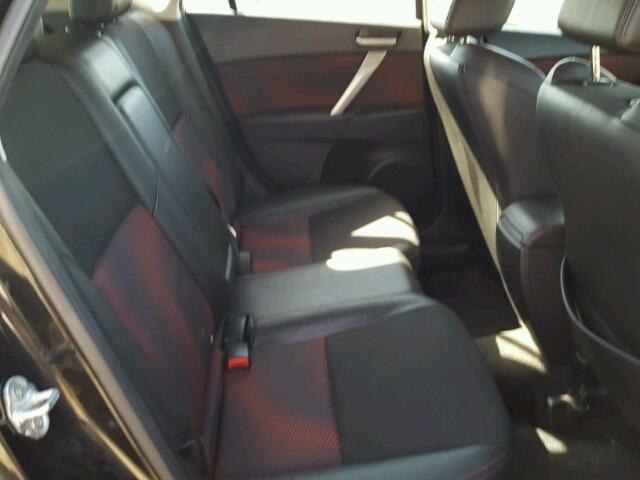 JM1BL1L35C1696171 - 2012 MAZDA SPEED 3 BLACK photo 6