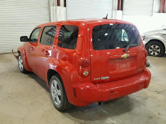 3GNBAADB2AS557887 - 2010 CHEVROLET HHR LS RED photo 3