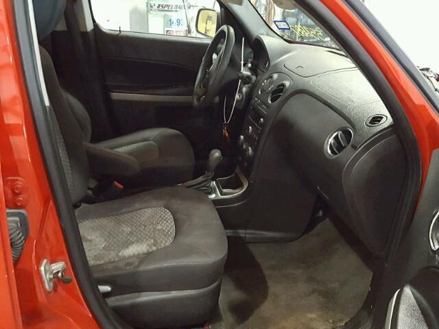 3GNBAADB2AS557887 - 2010 CHEVROLET HHR LS RED photo 5