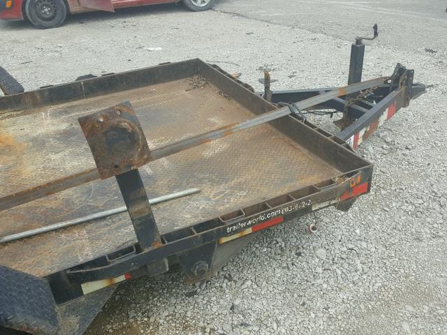 5M4LT14247F005484 - 2007 UTILITY TRAILER BLACK photo 5