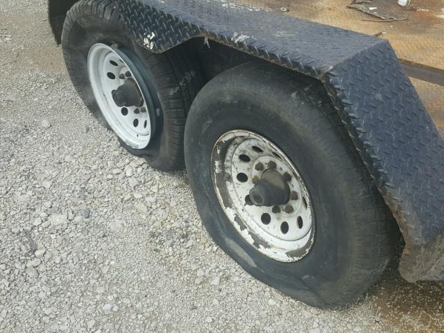 5M4LT14247F005484 - 2007 UTILITY TRAILER BLACK photo 7