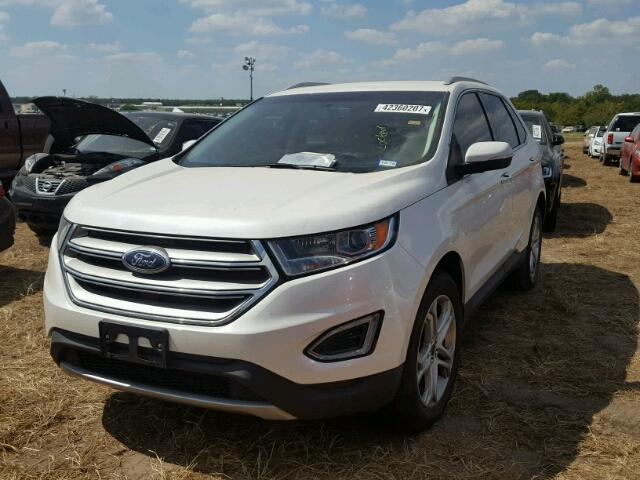 2FMPK3K97GBC65847 - 2016 FORD EDGE TITAN WHITE photo 2