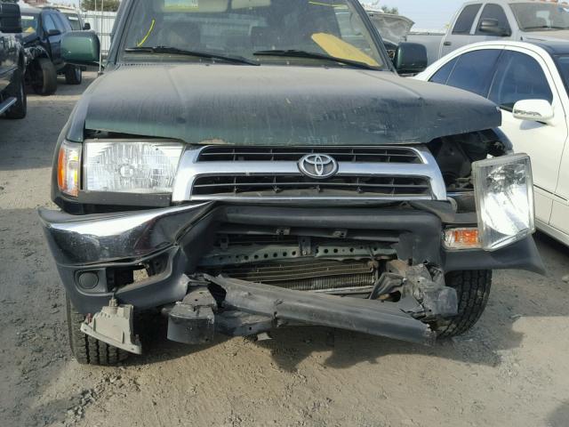 JT3GN86R4X0122167 - 1999 TOYOTA 4RUNNER SR GREEN photo 9