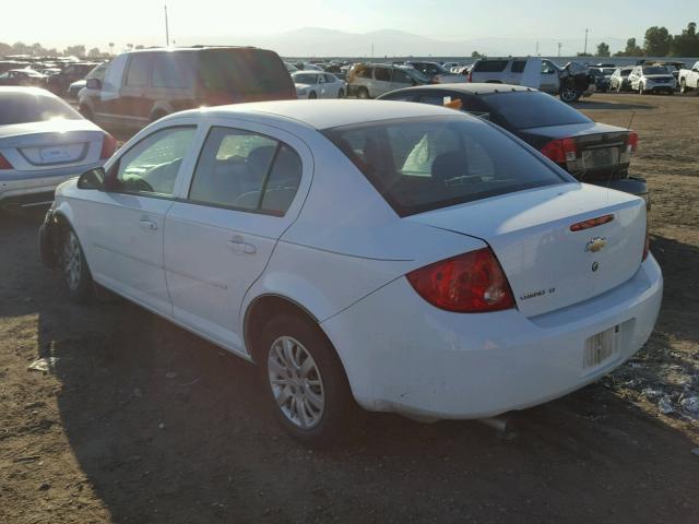 1G1AD5F50A7230017 - 2010 CHEVROLET COBALT 1LT WHITE photo 3