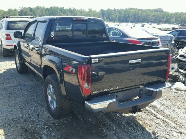 1GCHSDFP8C8114729 - 2012 CHEVROLET COLORADO BLACK photo 3