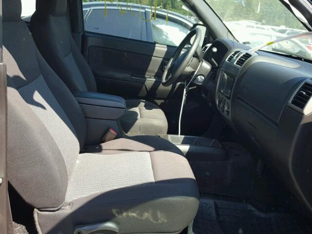 1GCHSDFP8C8114729 - 2012 CHEVROLET COLORADO BLACK photo 5