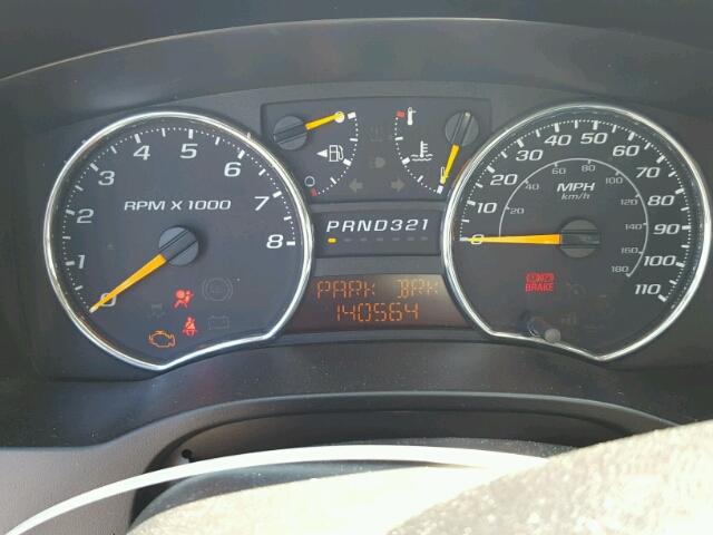 1GCHSDFP8C8114729 - 2012 CHEVROLET COLORADO BLACK photo 8