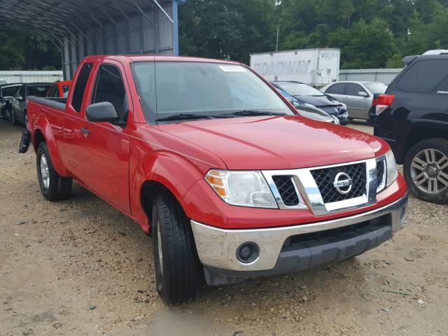 1N6AD0CU0BC411033 - 2011 NISSAN FRONTIER S RED photo 1