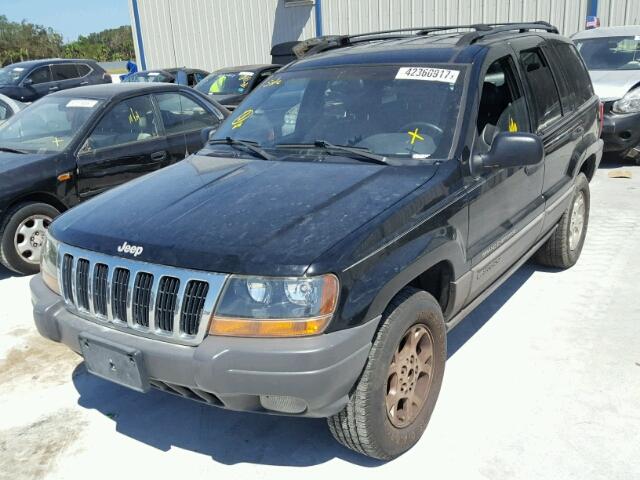 1J4G258S5XC797926 - 1999 JEEP GRAND CHER BLACK photo 2