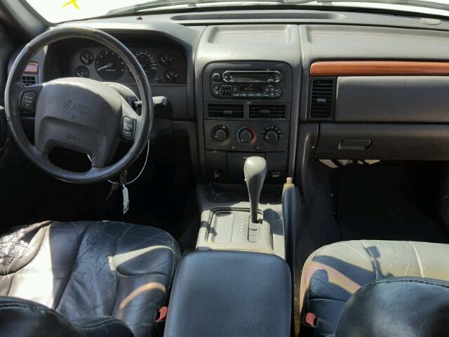 1J4G258S5XC797926 - 1999 JEEP GRAND CHER BLACK photo 9